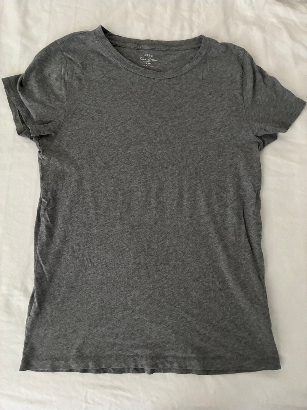 J Crew Slub Cotton tee size L